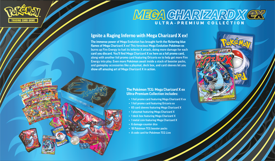 Pokémon - Mega Charizard X ex - Ultra Premium Collection Box