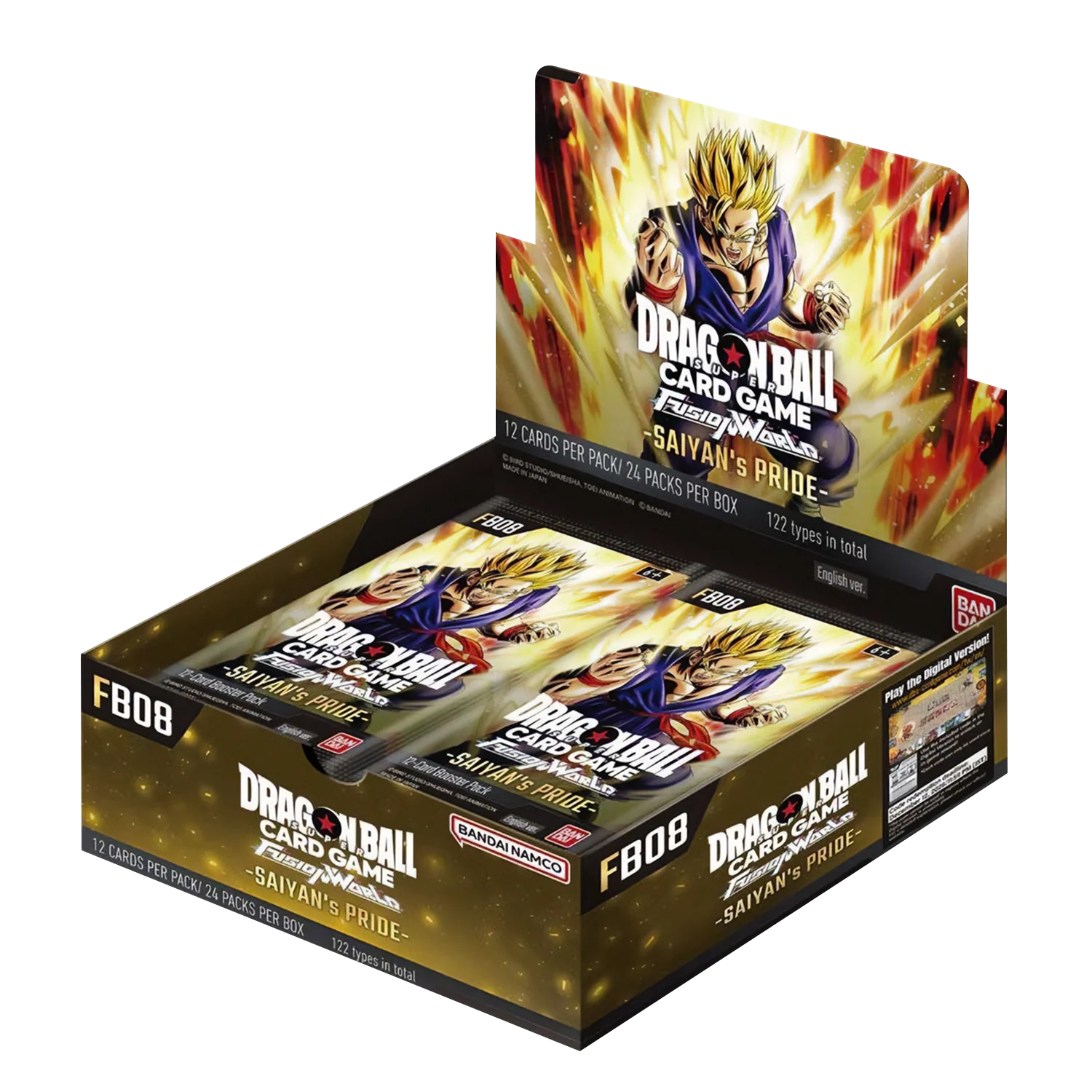 Précommande - Dragon Ball Super Fusion World - Saiyan's Pride - Booster Box