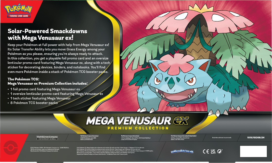 Pokémon - Mega Venusaur ex - Premium Collection Box