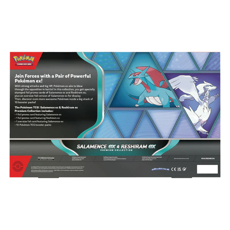 Pokémon - Salamence ex & Reshiram ex - Premium Collection Box
